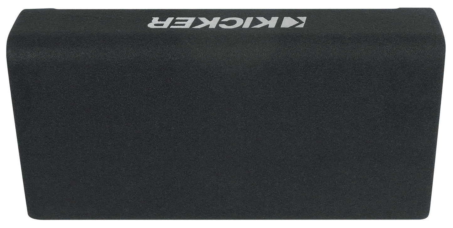 Kicker 48TRTP82 TRTP 8" Down Firing Subwoofer in Sub Enclosure+Amplifier+Amp Kit