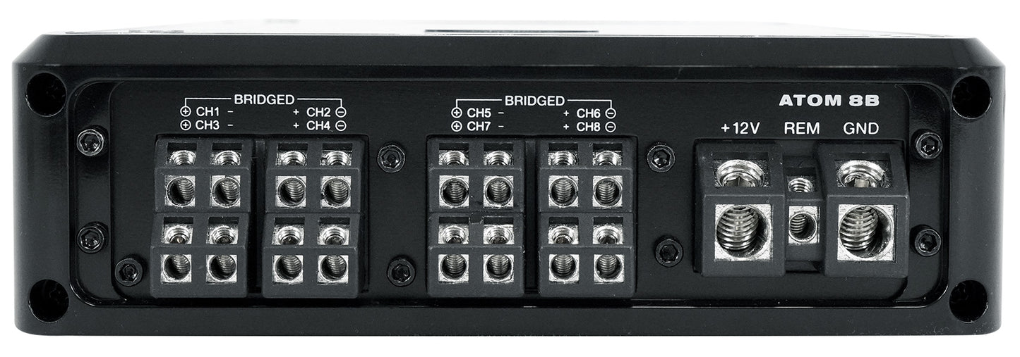 ATOM 8B + RWK42 Car Amp Kit Bundle