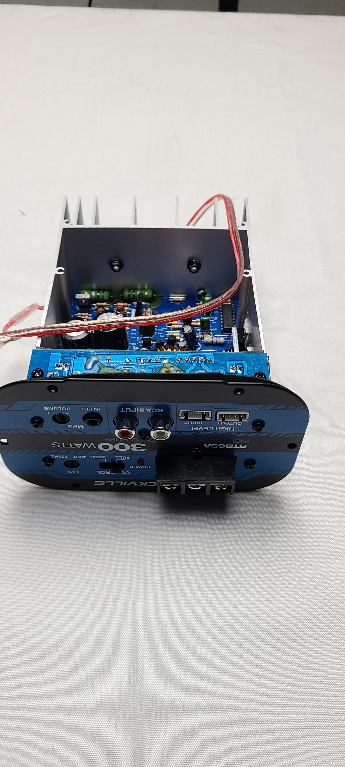 RTB65A Amp part (has the amp board and heatsink attached together with face plate