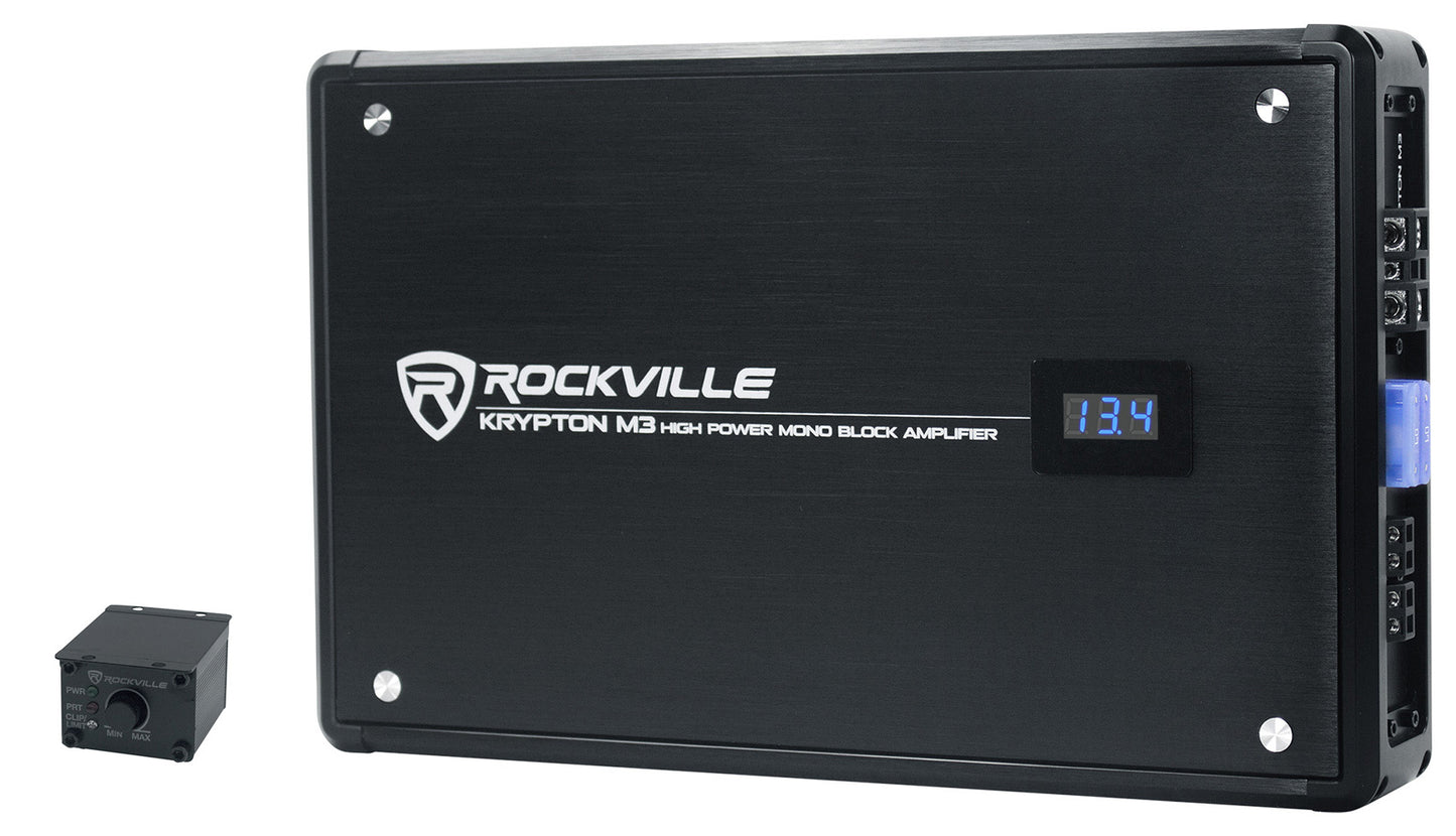 KICKER 45L7R152 15" 1800 Watt L7R Car Subwoofer+Vented Box+Mono Amplifier+Wires