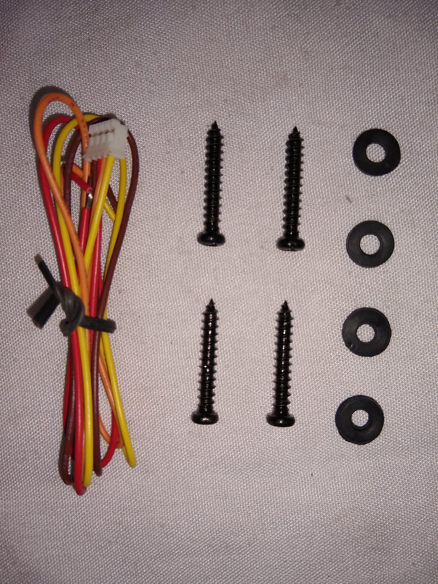 For RXA-T1/RXA-T2/RXM-T1 Includes high input wire (2ch cable) and mounting screws/washers
