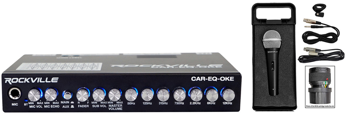 CAR‑EQ‑OKE + RMC‑XLR Bundle
