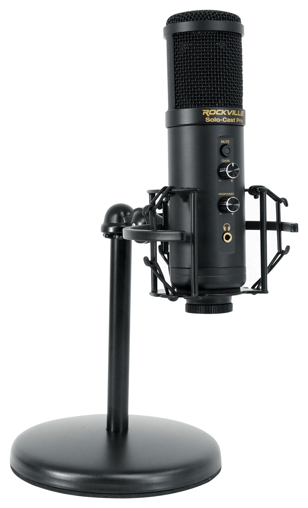 APM6W White + Solo-Cast Pro USB Mic Bundle