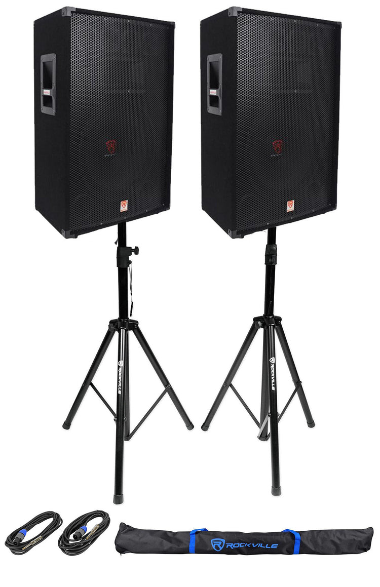 RSG15 2-Pack + Tripod Stands & Cables Bundle
