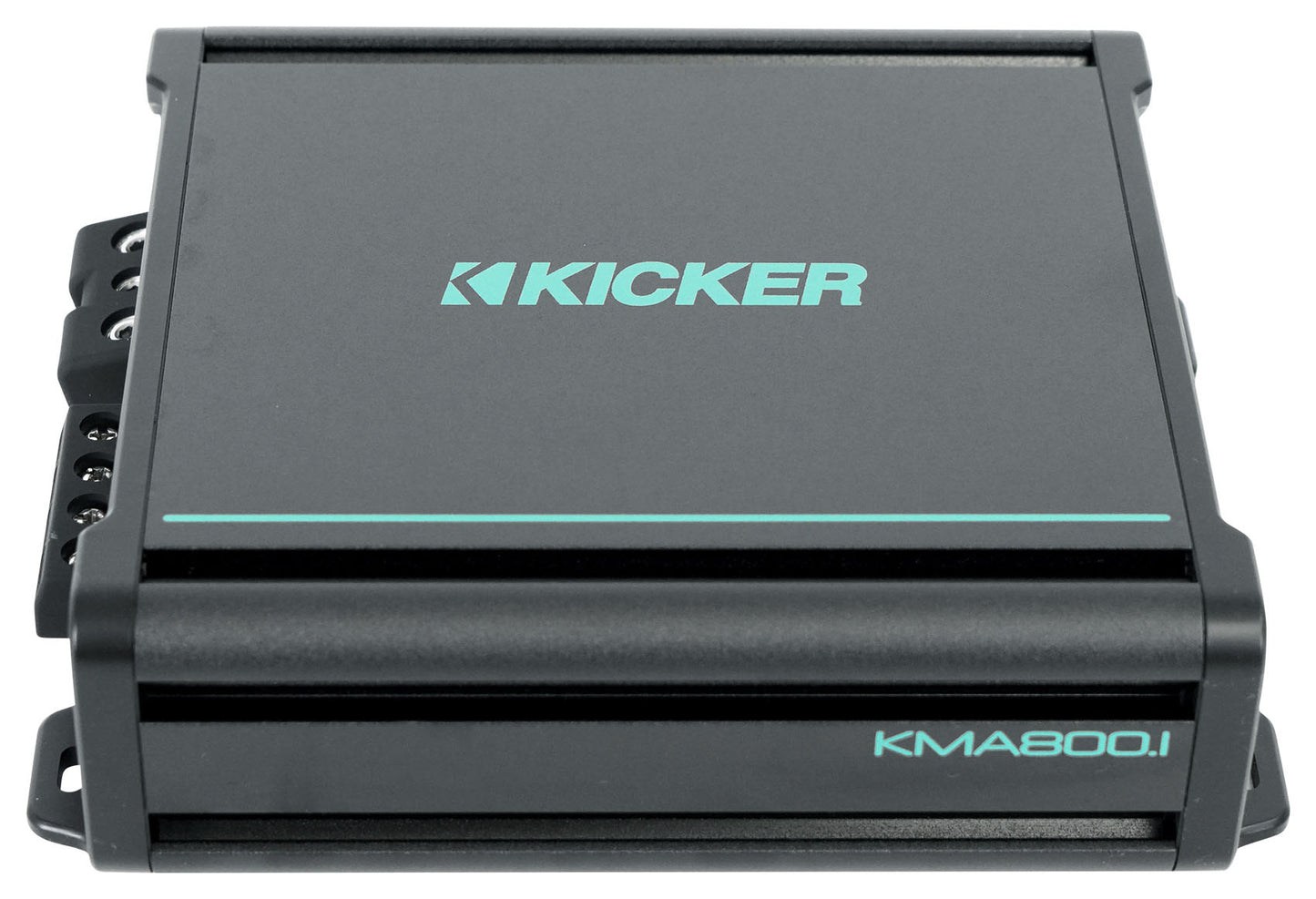 KICKER 48KMA8001 800 Watt 1-Ohm Marine/Boat Mono Sub Amplifier+Amp Kit KMA800.1