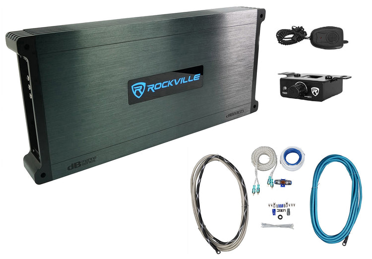 DBM65 Marine Amplifier + 4 AWG Wiring Kit Bundle