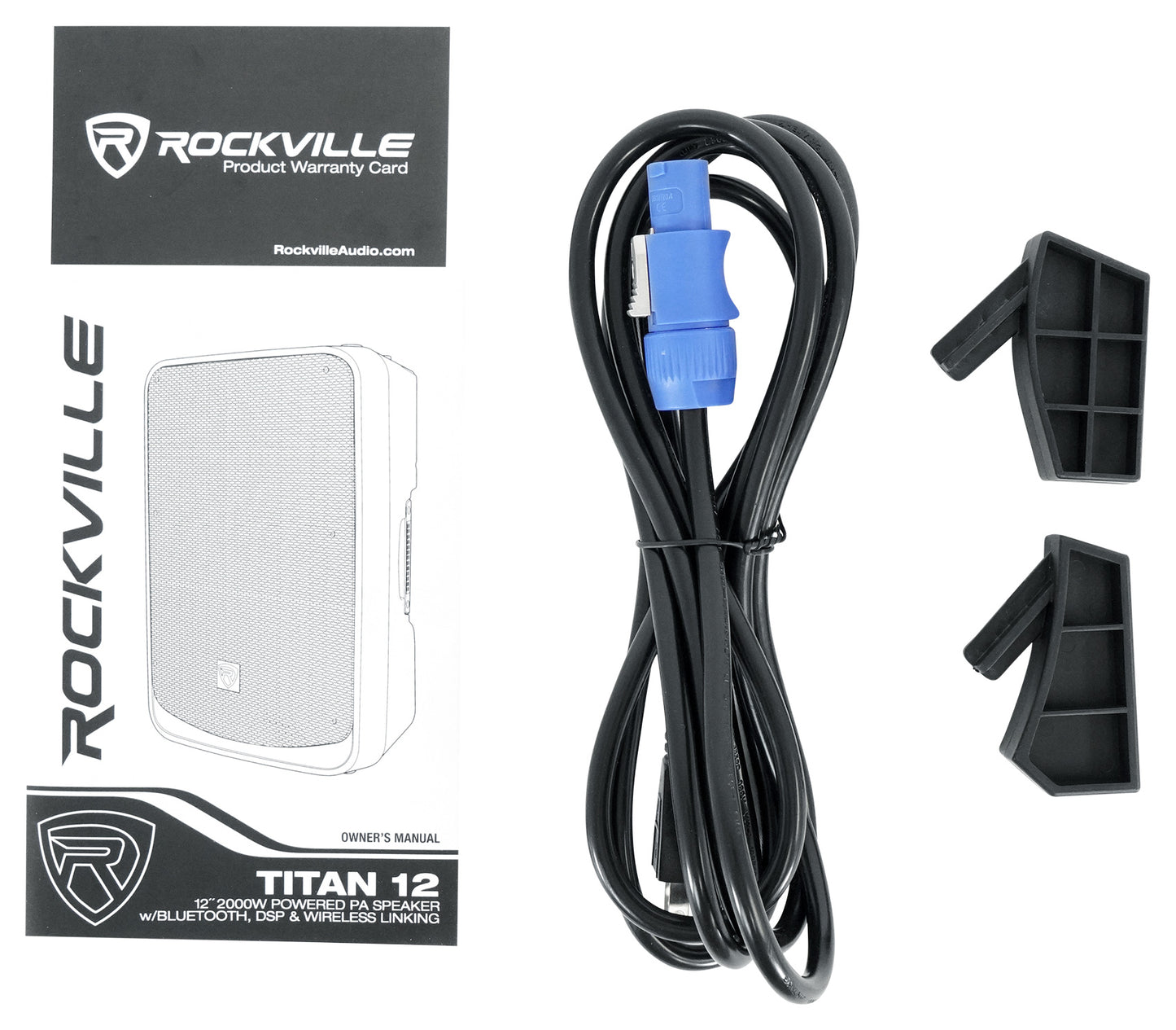 TITAN 12 2-Pack + Tripod Stands & XLR Cables Bundle