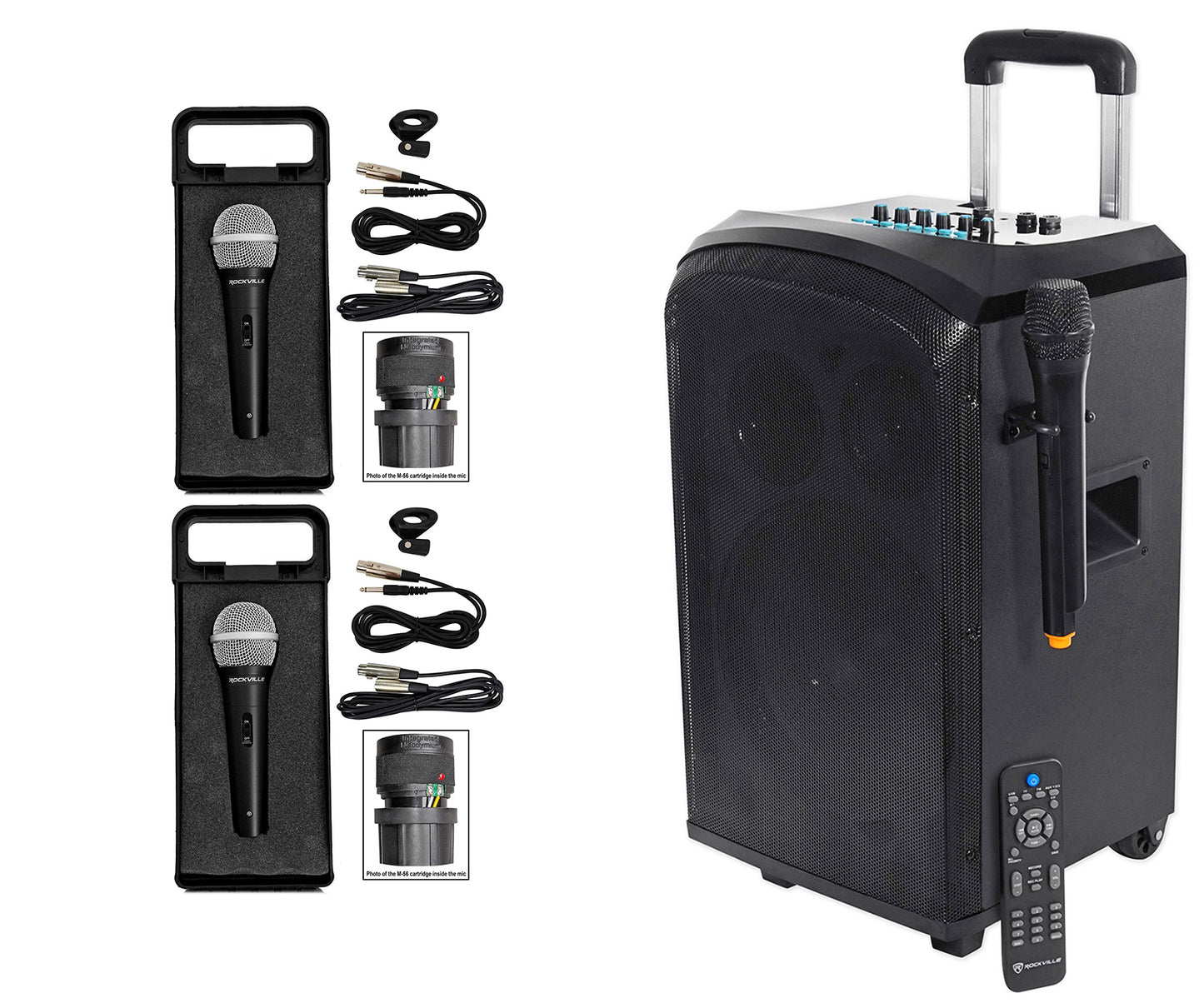 ROCKnGo 8 + (2) RMC-XLR Bundle