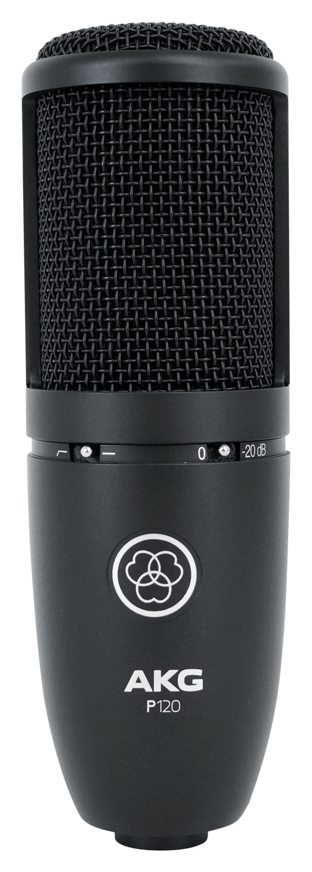 AKG P120 Studio Condenser Recording/Live Streaming Microphone Mic + Headphones