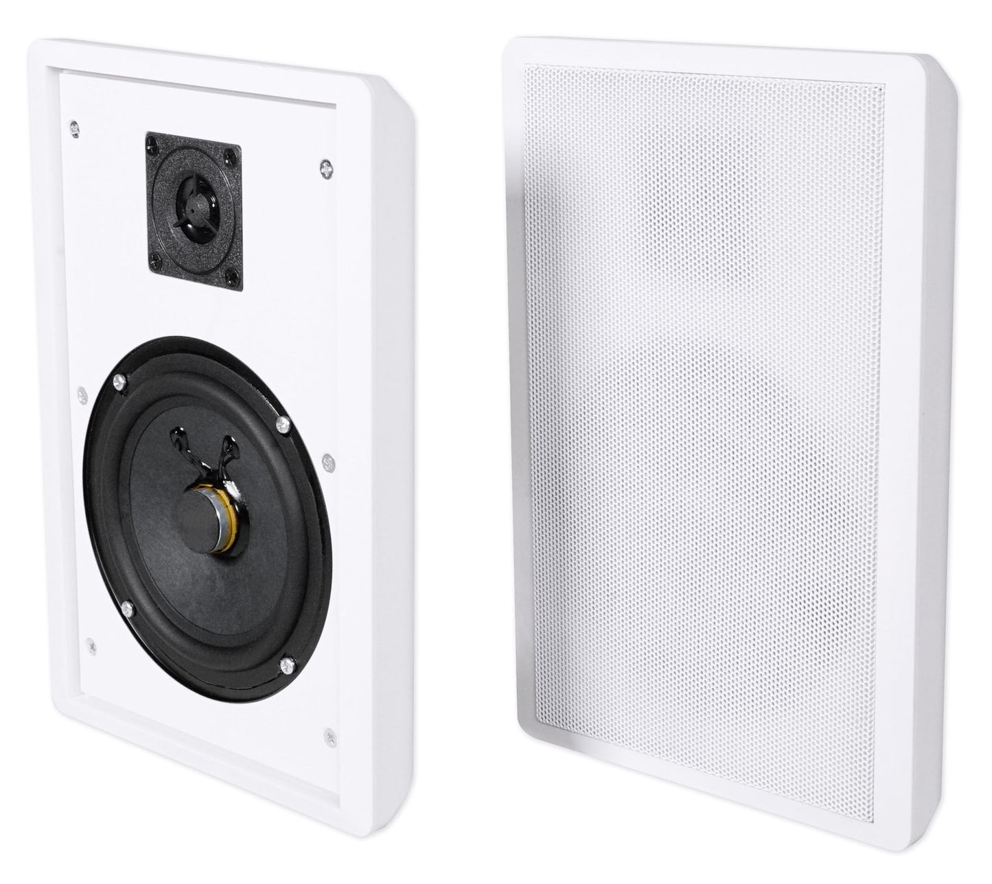 ROCKSLIM WHITE SINGLE SPEAKER
