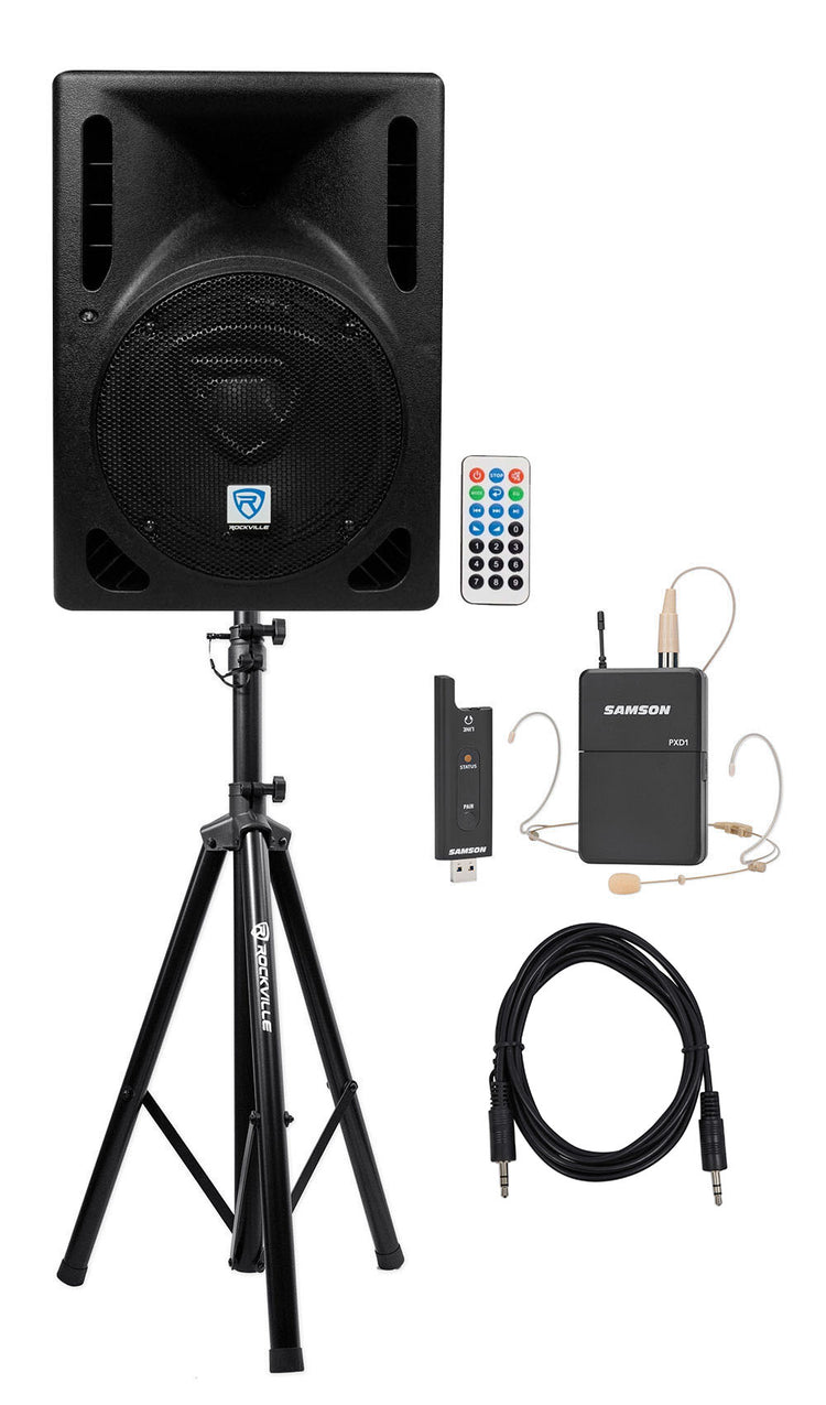 RPG8BT V2 8-Pack + Samson Stage XPD2 Headset Bundle