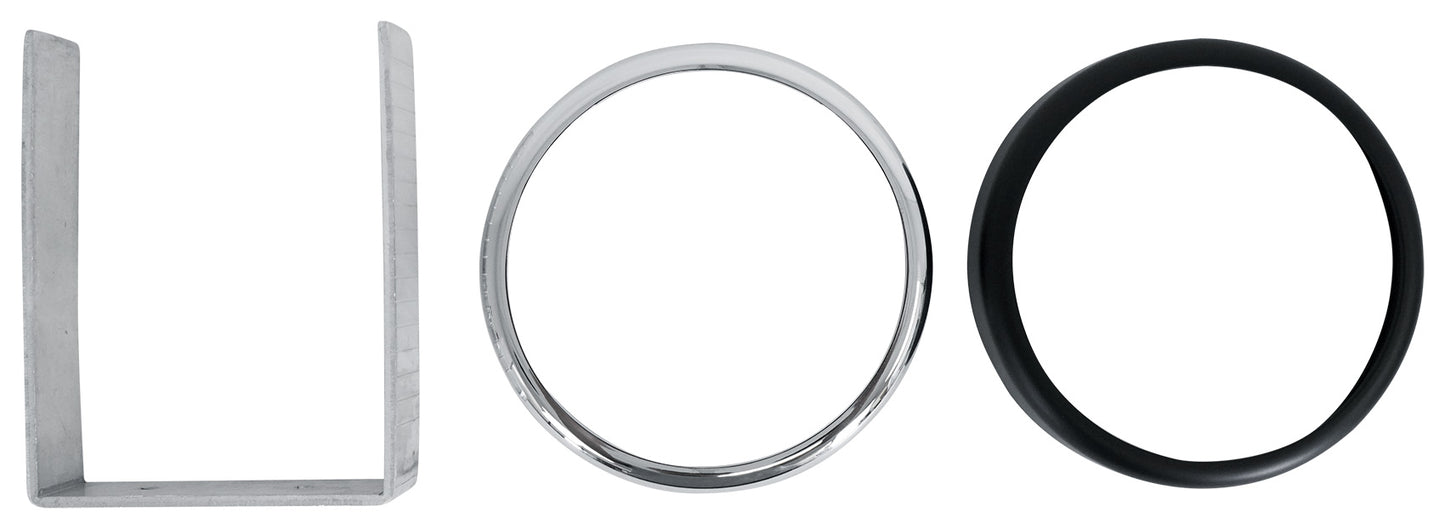 KICKER KMC2 Digital Media Receiver w/Bluetooth+Remote+2) 6.5" Black LED Speakers