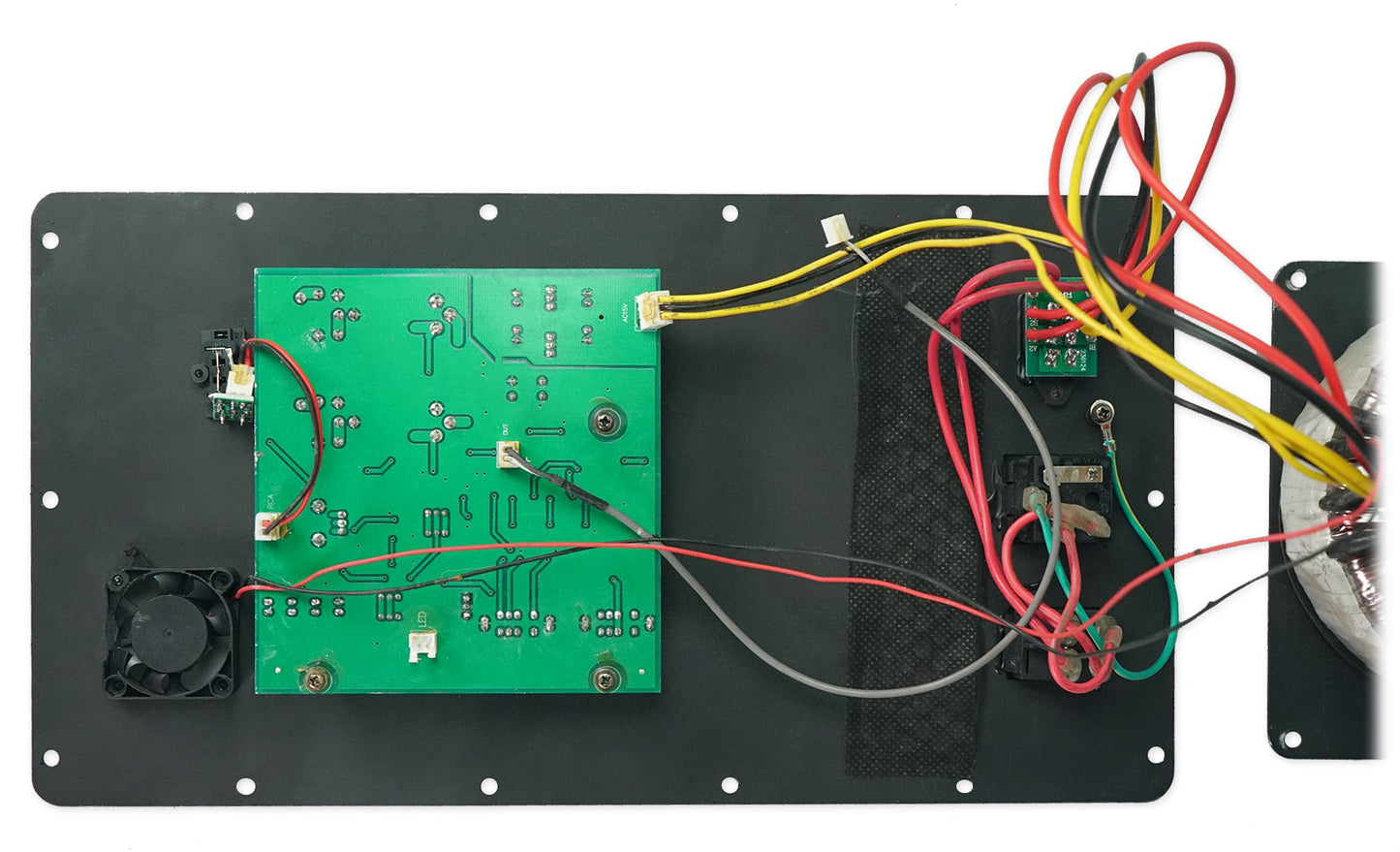 500 Watt RMS Powered Subwoofer Amplifier Plate Module Panel XLR and TRS In XLR Out