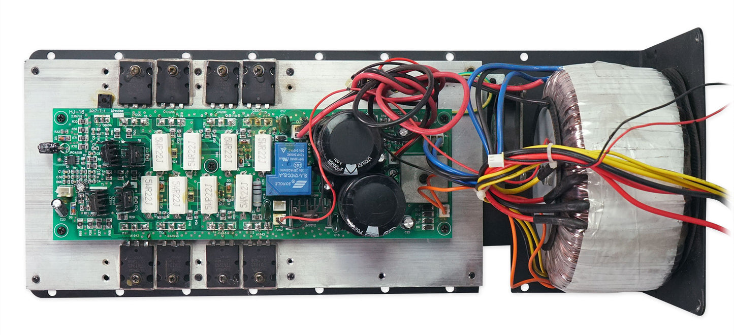 500 Watt RMS Powered Subwoofer Amplifier Plate Module Panel XLR and TRS In XLR Out