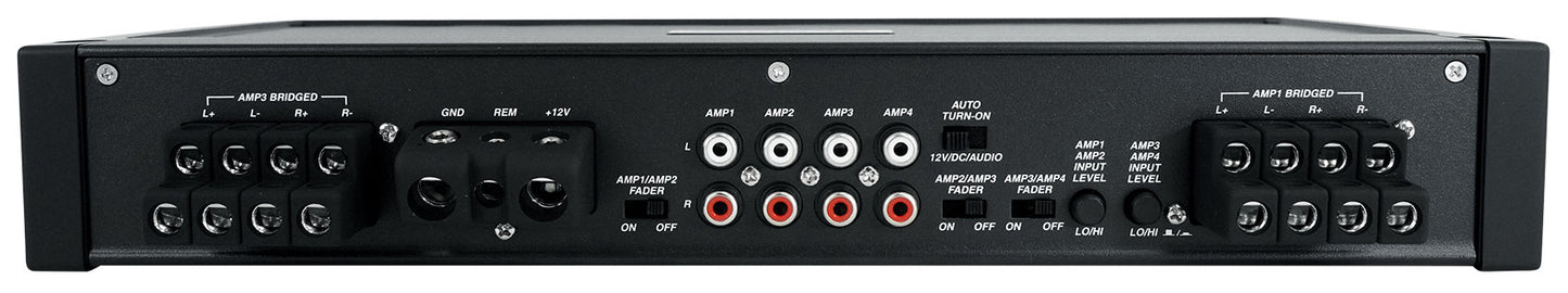 KICKER 48KXMA8008 800 Watt 8-Channel Marine Boat Amplifier+Amp Kit KXMA800.8