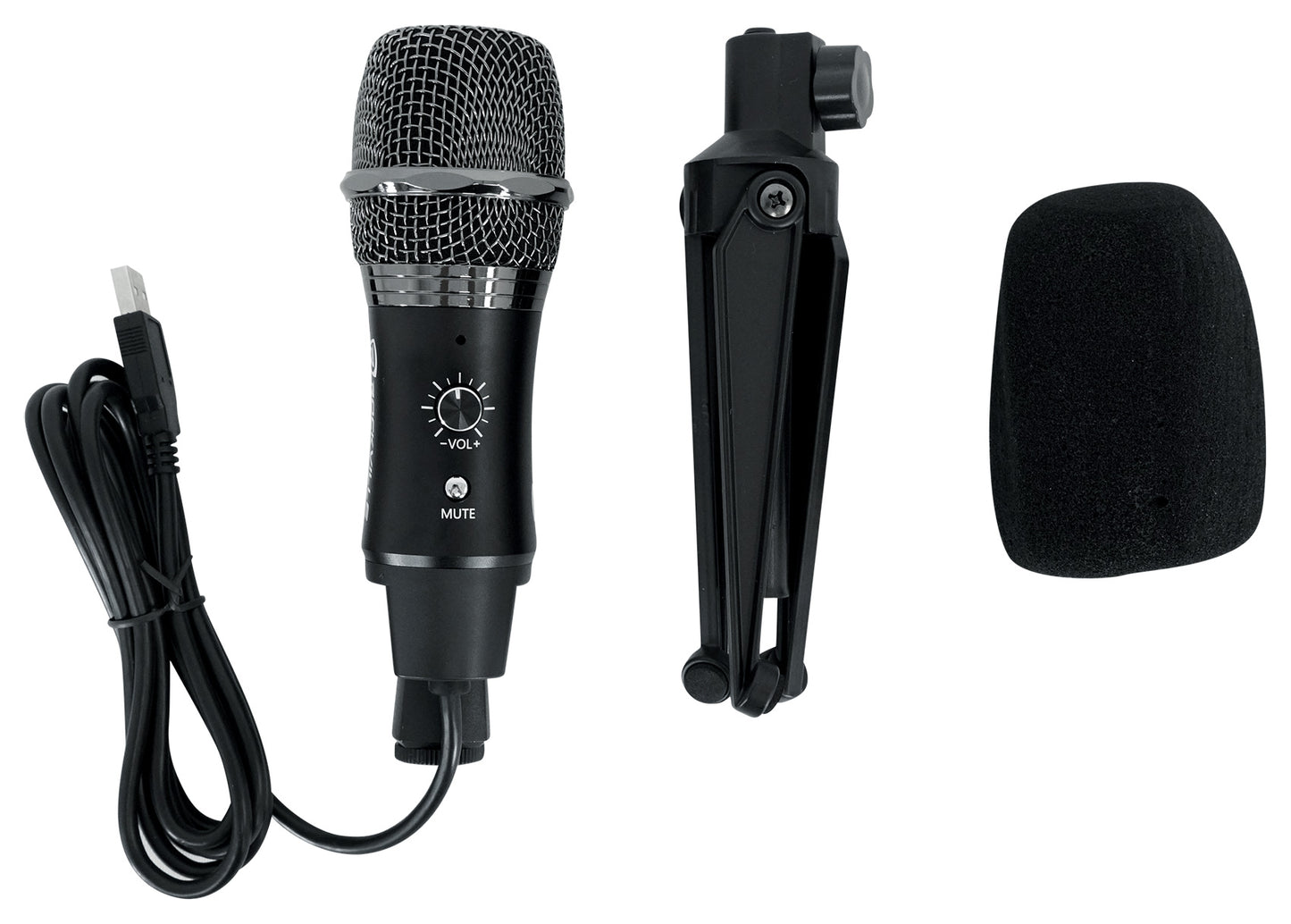 A-STREAM Live Streaming USB Microphone + iUSB Lightning Adapter Bundle