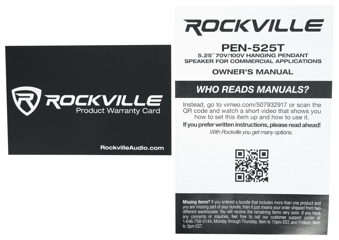 PEN-525T Black 6-Pack + RCS180-6 6-Zone 180W Amp Bundle