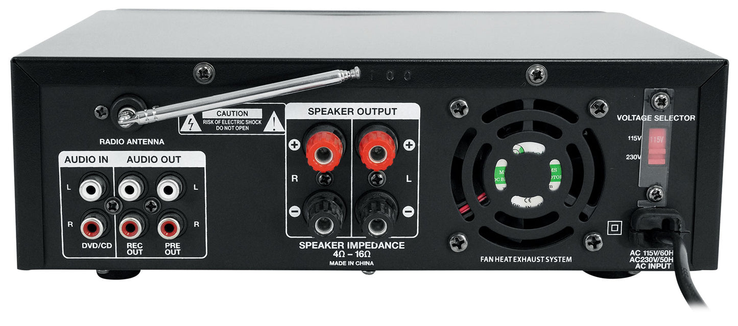 BLUAMP 100 + D4-8 Black 4-Pack Bundle