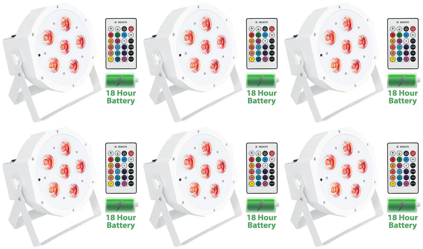 BATTERY PAR 61 White 6-Pack
