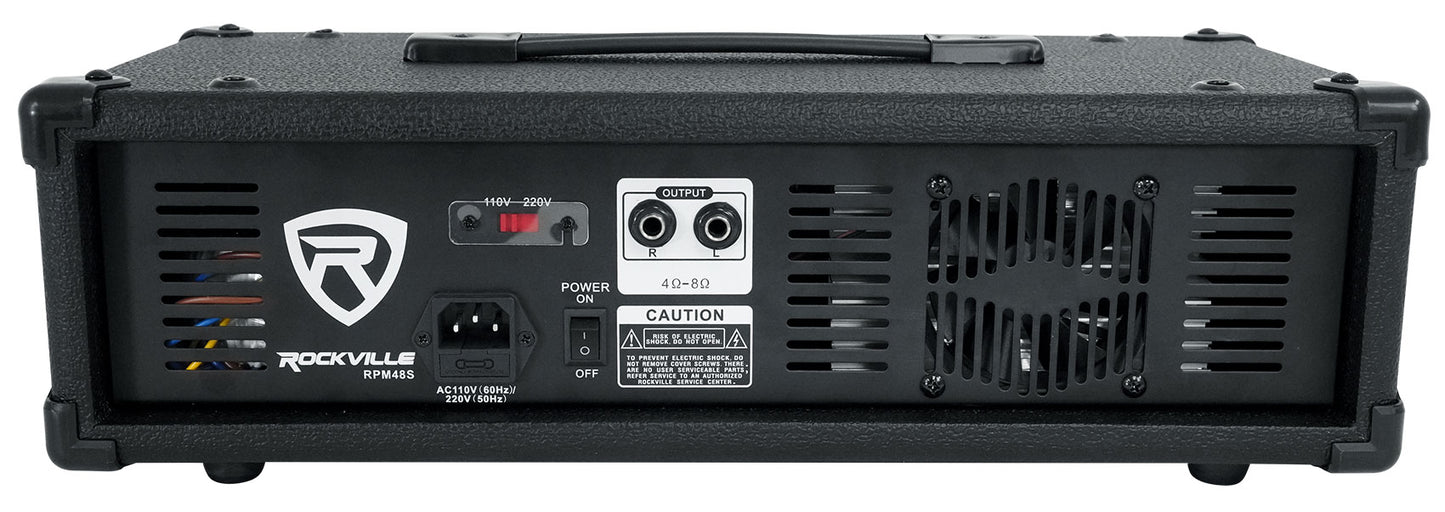 RSG12.24 2-Pack + RPM48S Powered Mixer Bundle