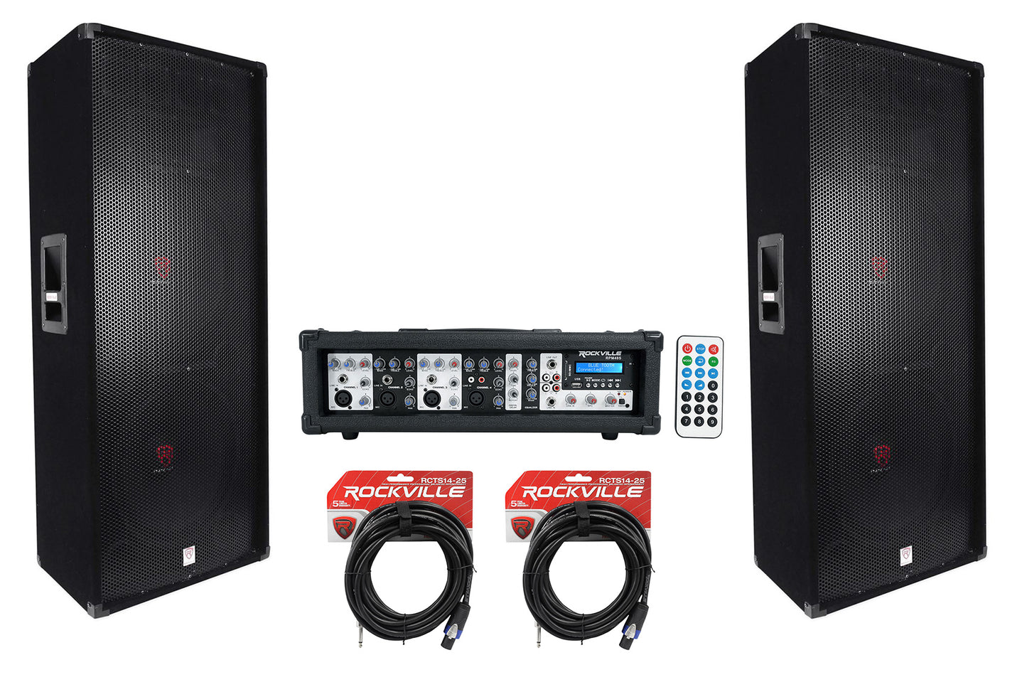 RSG15.24 2-Pack + RPM48S Powered Mixer Bundle