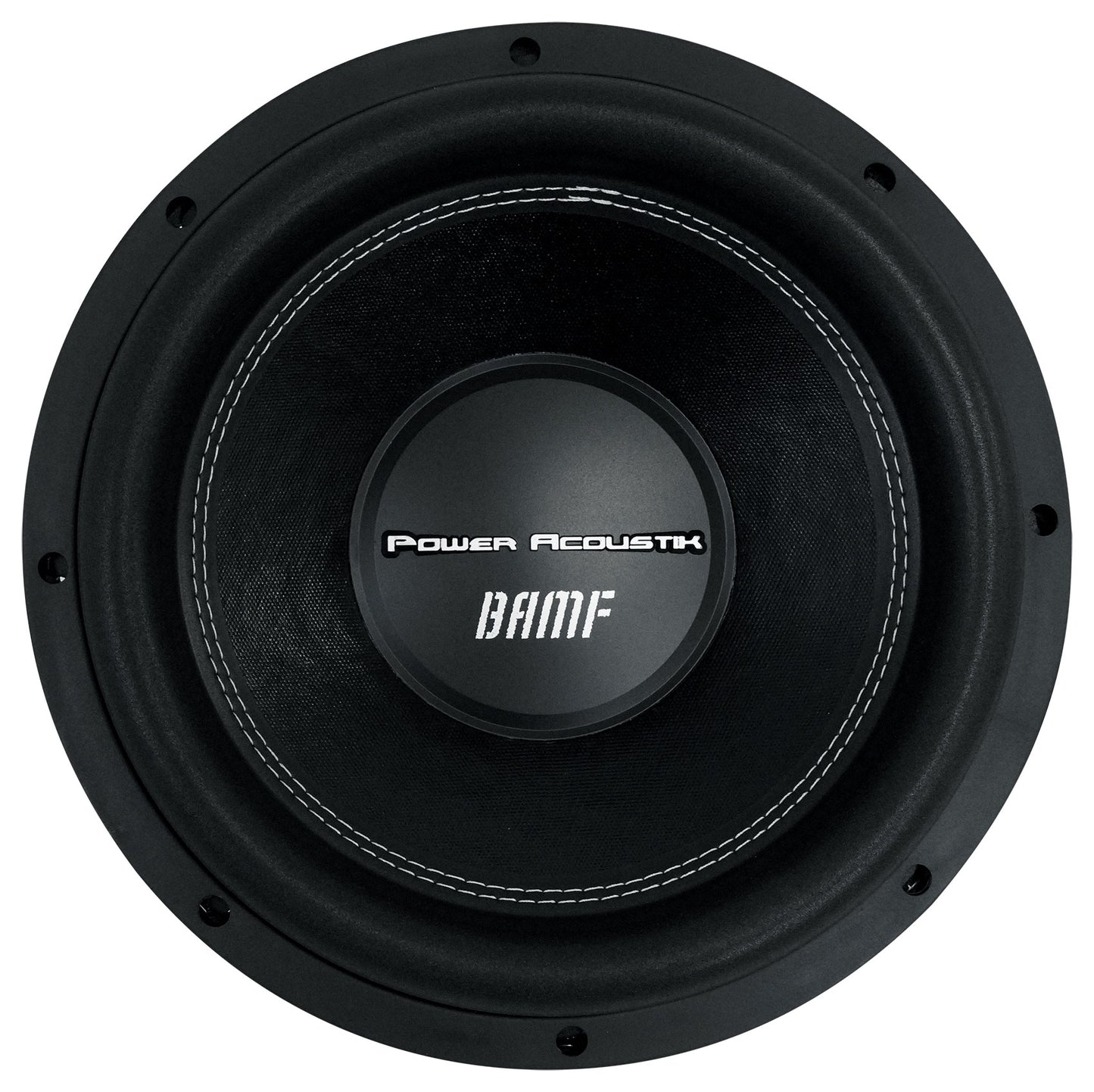 Power Acoustik BAMF-122 12" 3500w Car Audio Subwoofer+Sealed Sub Box Enclosure