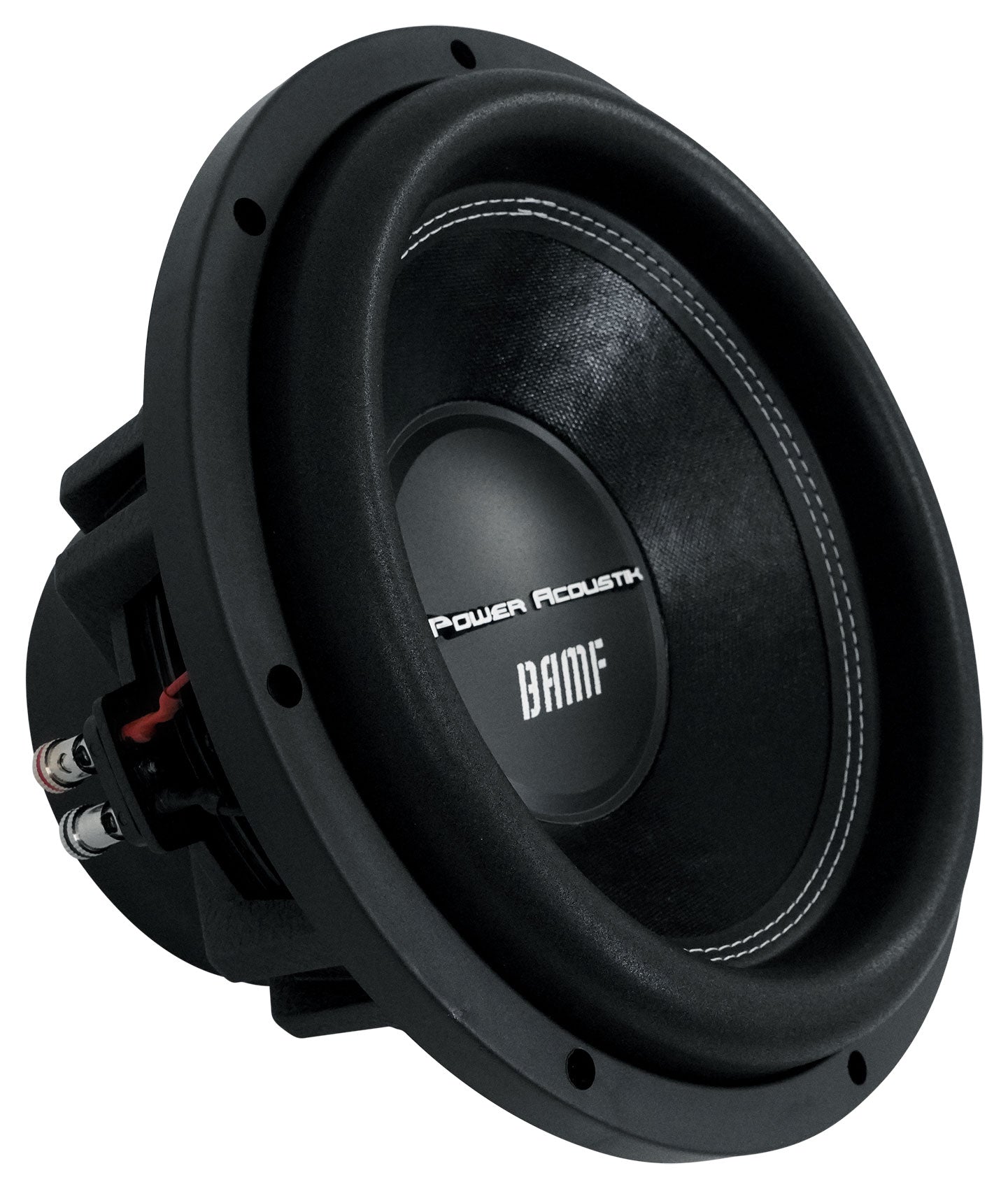 Power Acoustik BAMF-124 12" 3500w Car Audio Subwoofer+Sealed Sub Box Enclosure