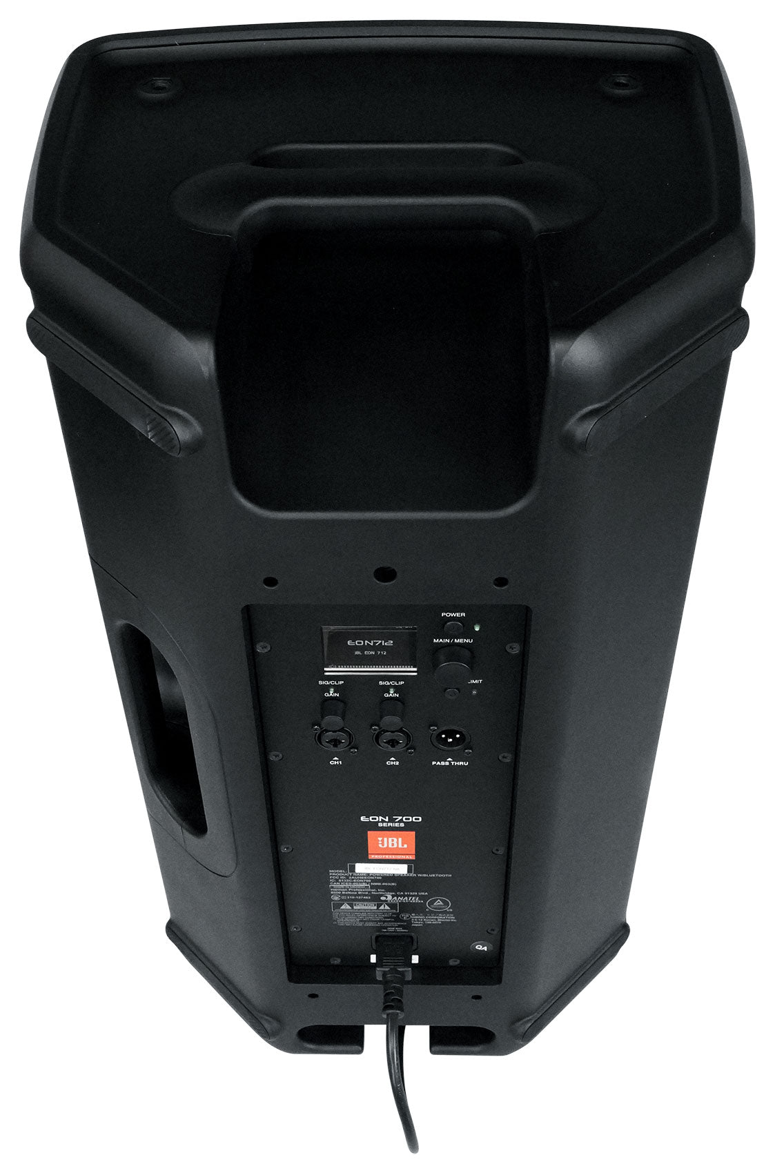 JBL EON712 12" 1300 Watt Powered Active DJ PA Speaker w/Bluetooth/DSP+Microphone