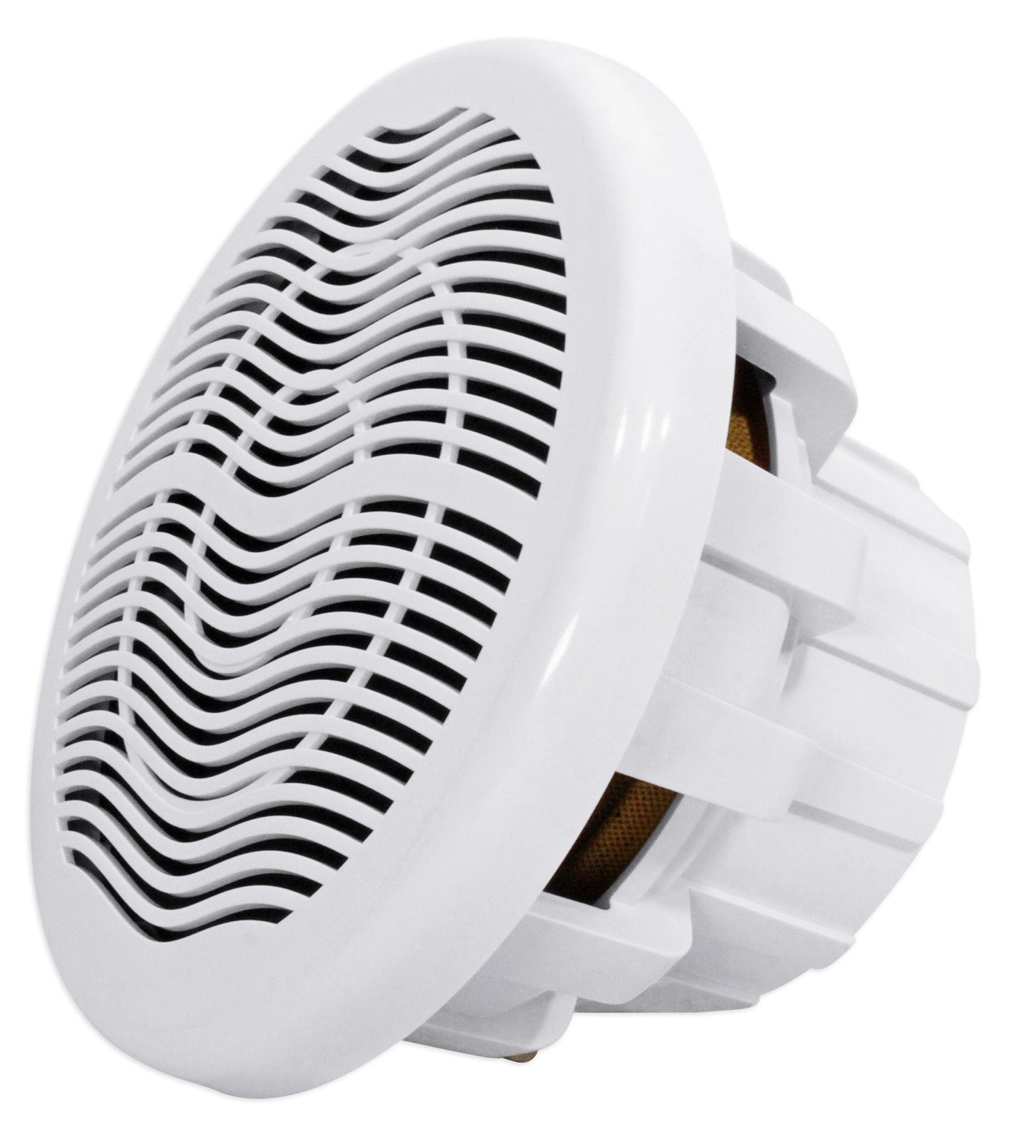 MS10LW White Subwoofer + DBM50 Marine Amplifier Bundle