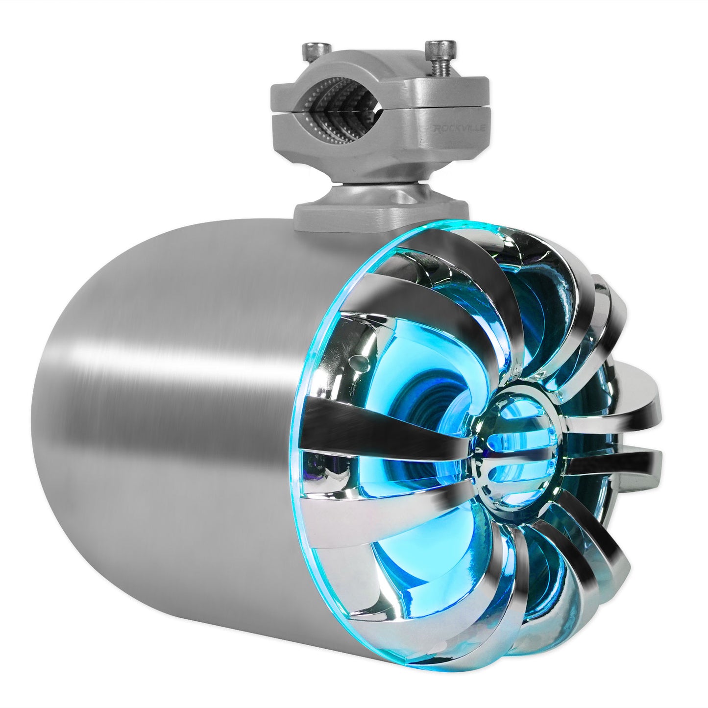 WB65KLED Silver 2-Pack + ATOM S30 Amp + Install Kit Bundle