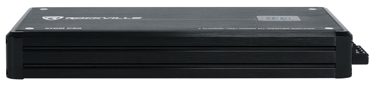 ATOM P30 + 4 Gauge Amp Wiring Kit Bundle