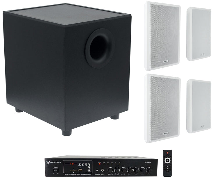 RockSlim 70W White 2-Pack + CT80-SUB + RCS80-1 Bundle