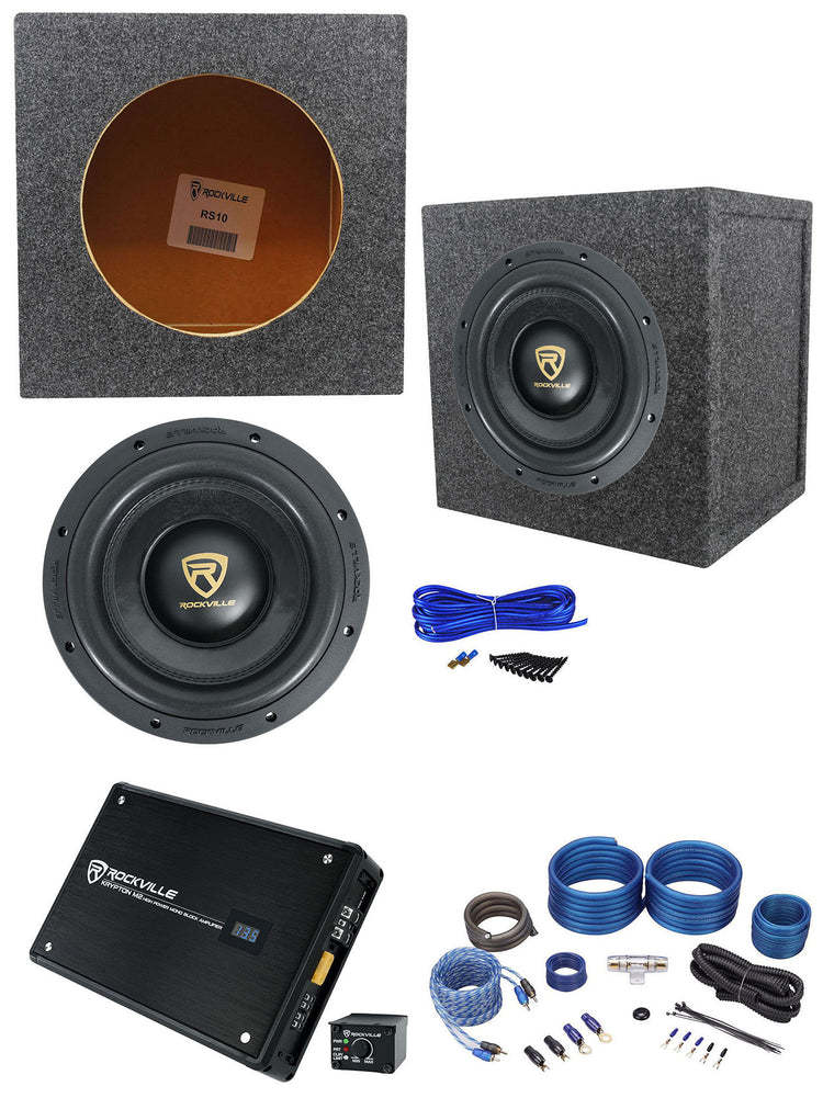 W10K9D2 10 + KRYPTON-M2 Amplifier Bundle