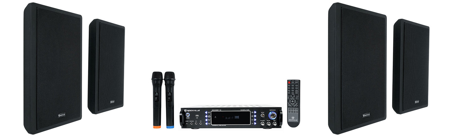 RPA70WBT + RockSlim Black 4-Pack Bundle