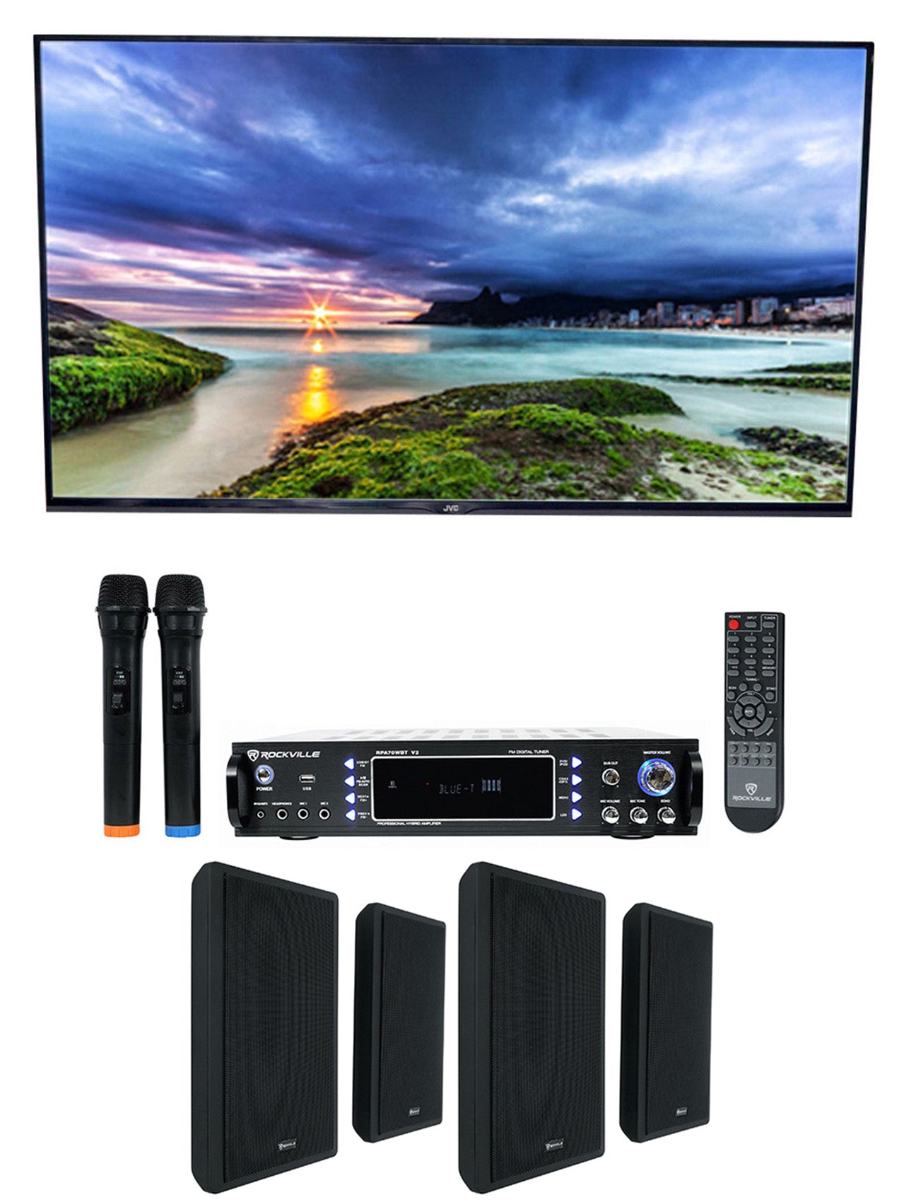 RPA70WBT + RockSlim Black 2-Pack Bundle