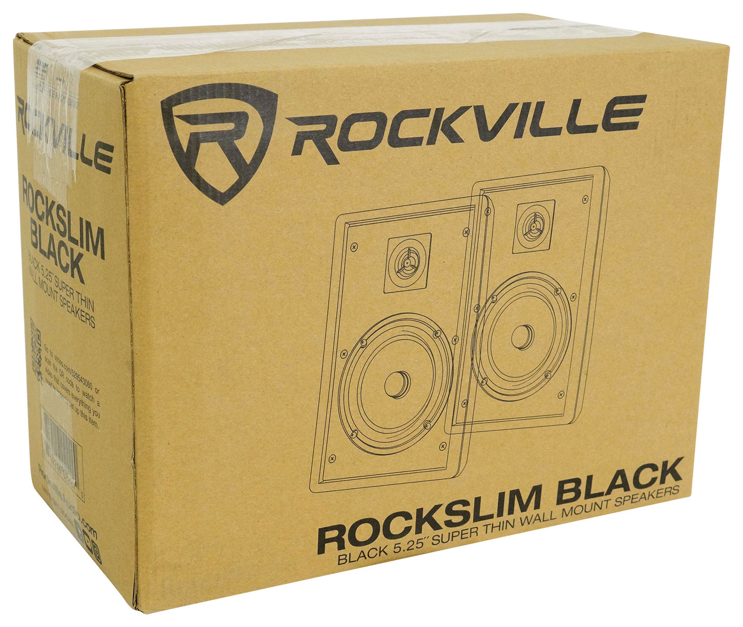 RPA60BT + RockSlim Black 4-Pack Bundle