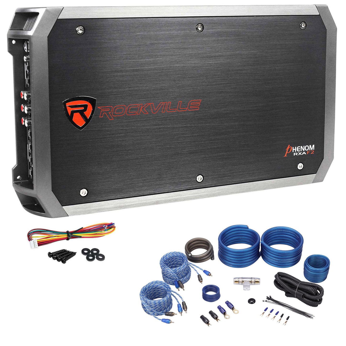 RXA-F2 + RWK42 4 AWG 4-Channel Amp Kit Bundle