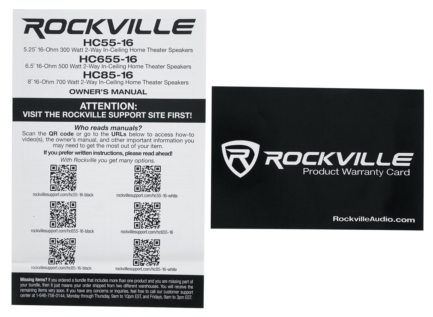 HC55-16 White 3-Pack