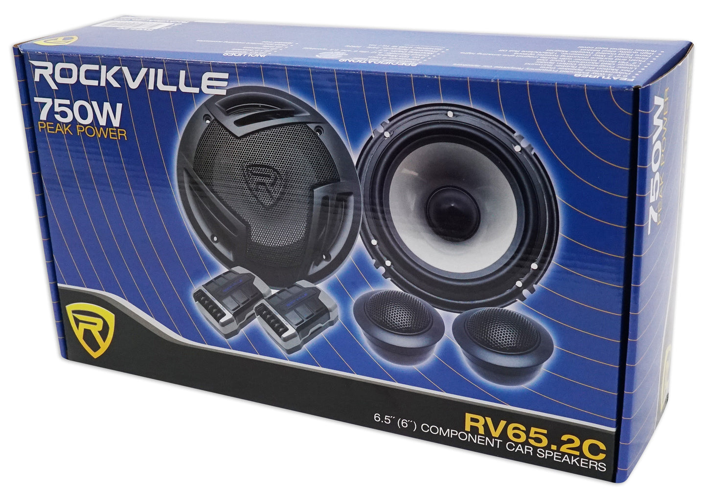 RV65.2C Components + RV6.3A 6.5" Speakers Bundle
