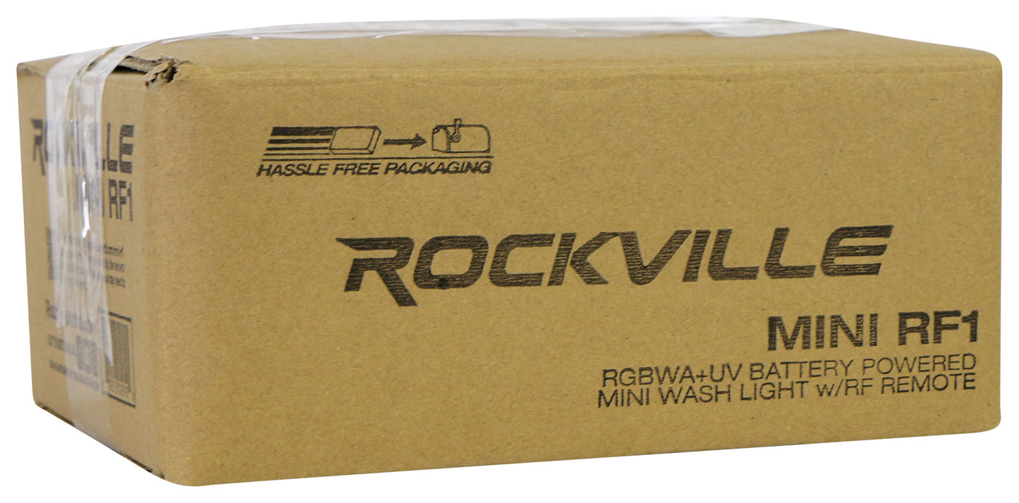 MINI RF1 Steel 6-Pack + MINI RF Bag Bundle