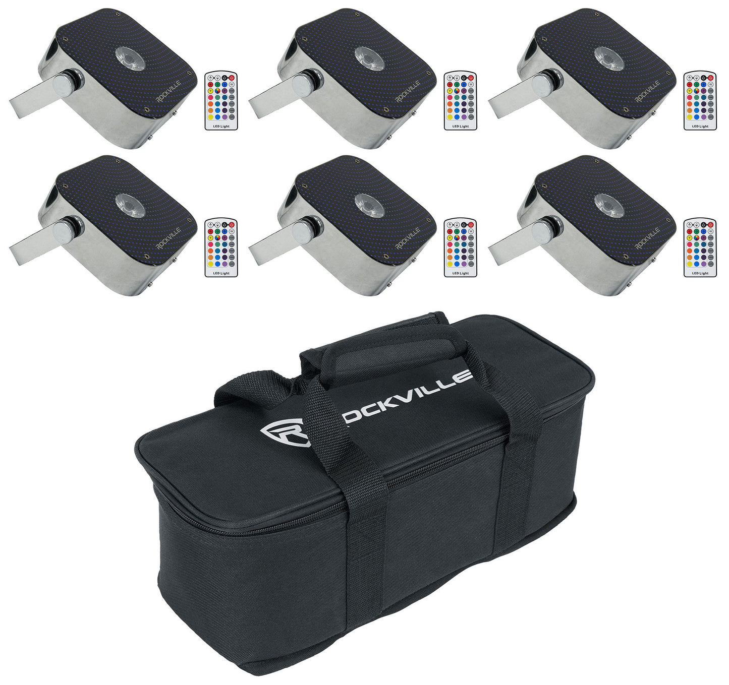 MINI RF1 Steel 6-Pack + MINI RF Bag Bundle
