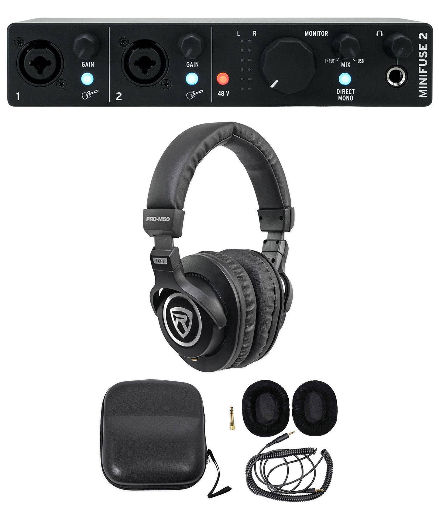 Minifuse 2 Black+PRO-M50