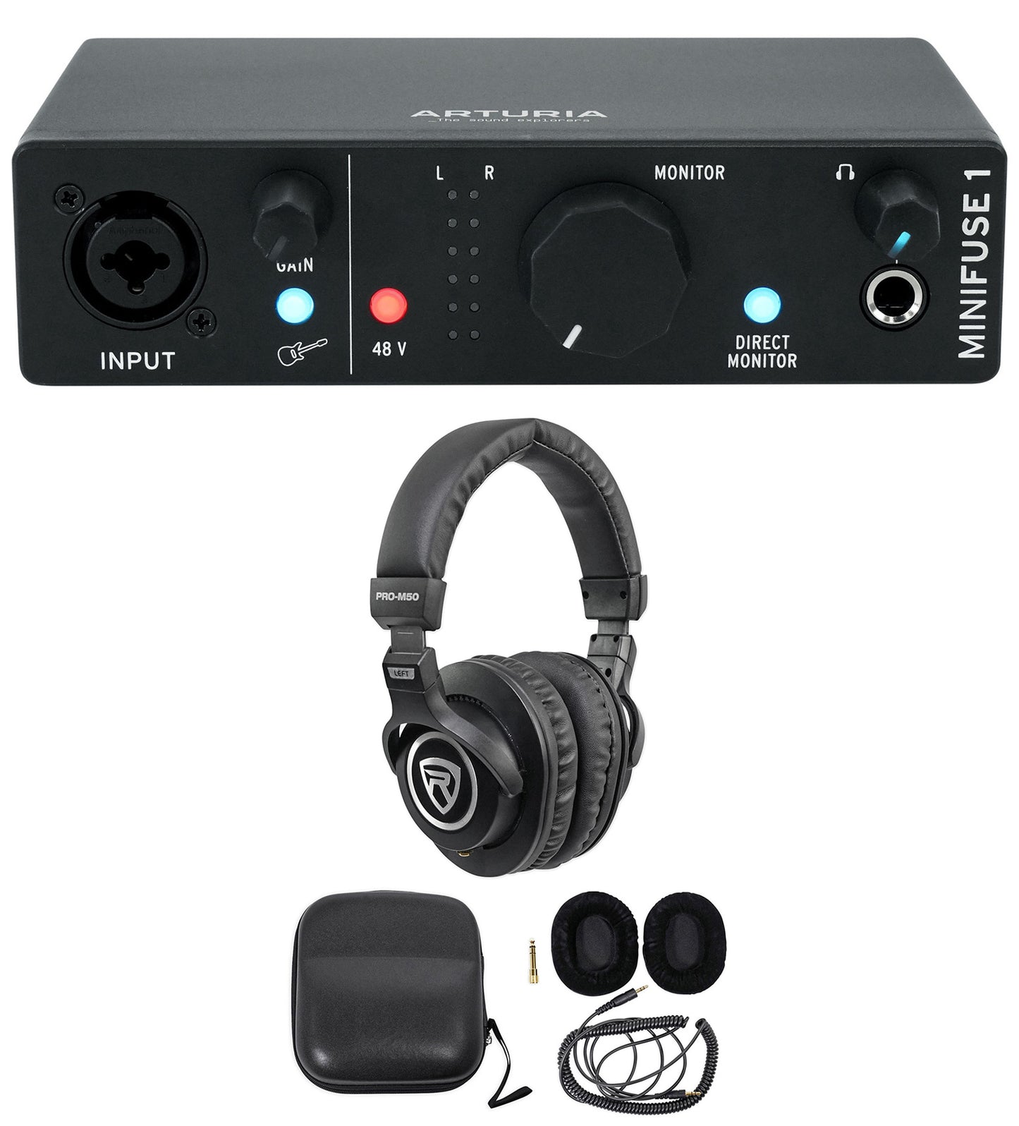 Minifuse 1 Black+PRO-M50