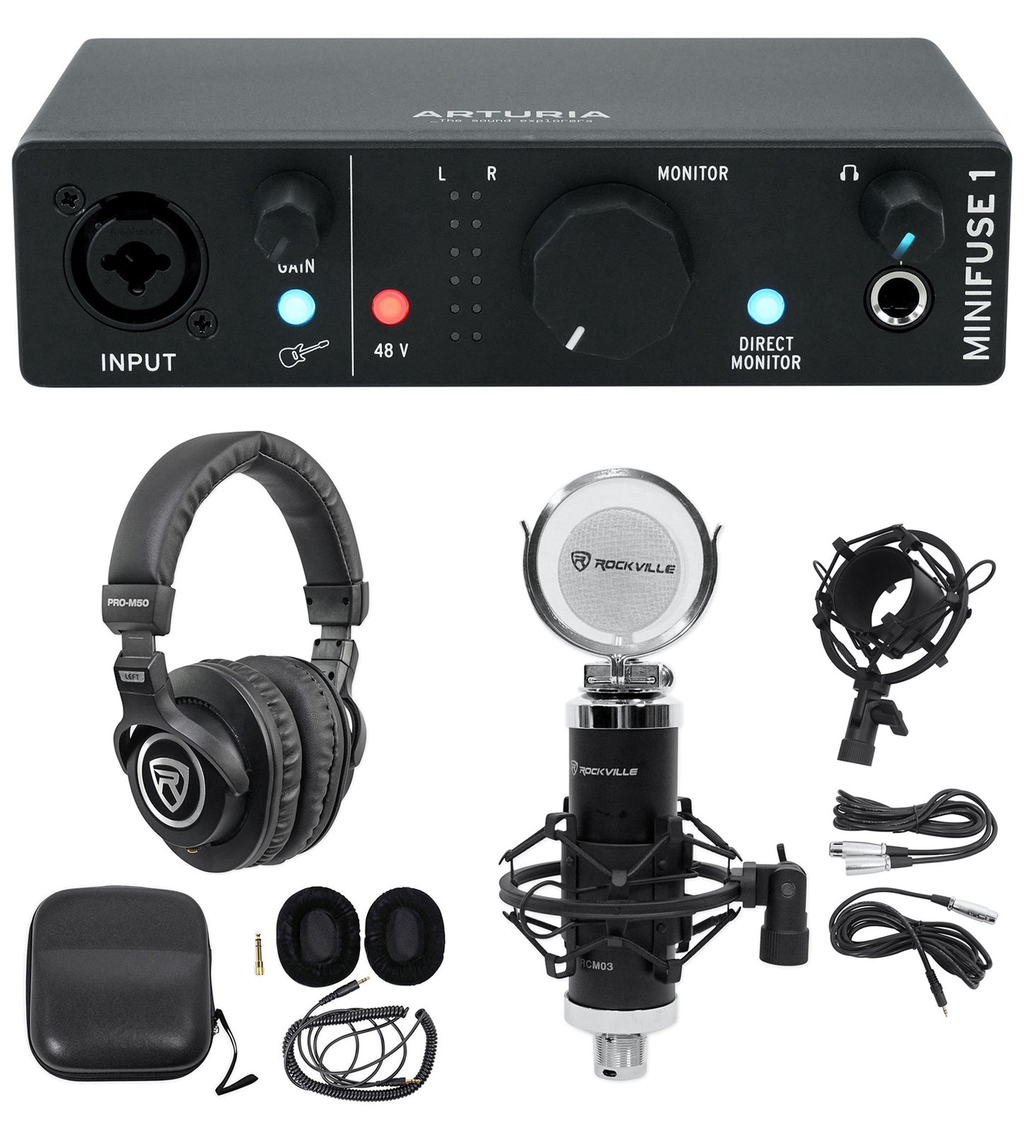 Minifuse 1 Black+RCM03+PRO-M50