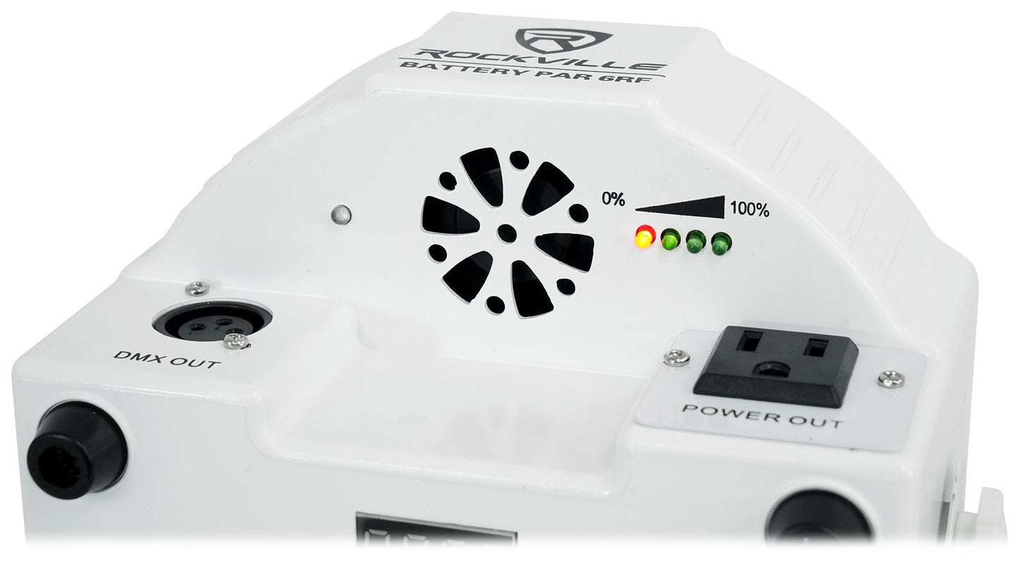 BATTERY PAR 6RF WHITE 4-Pack