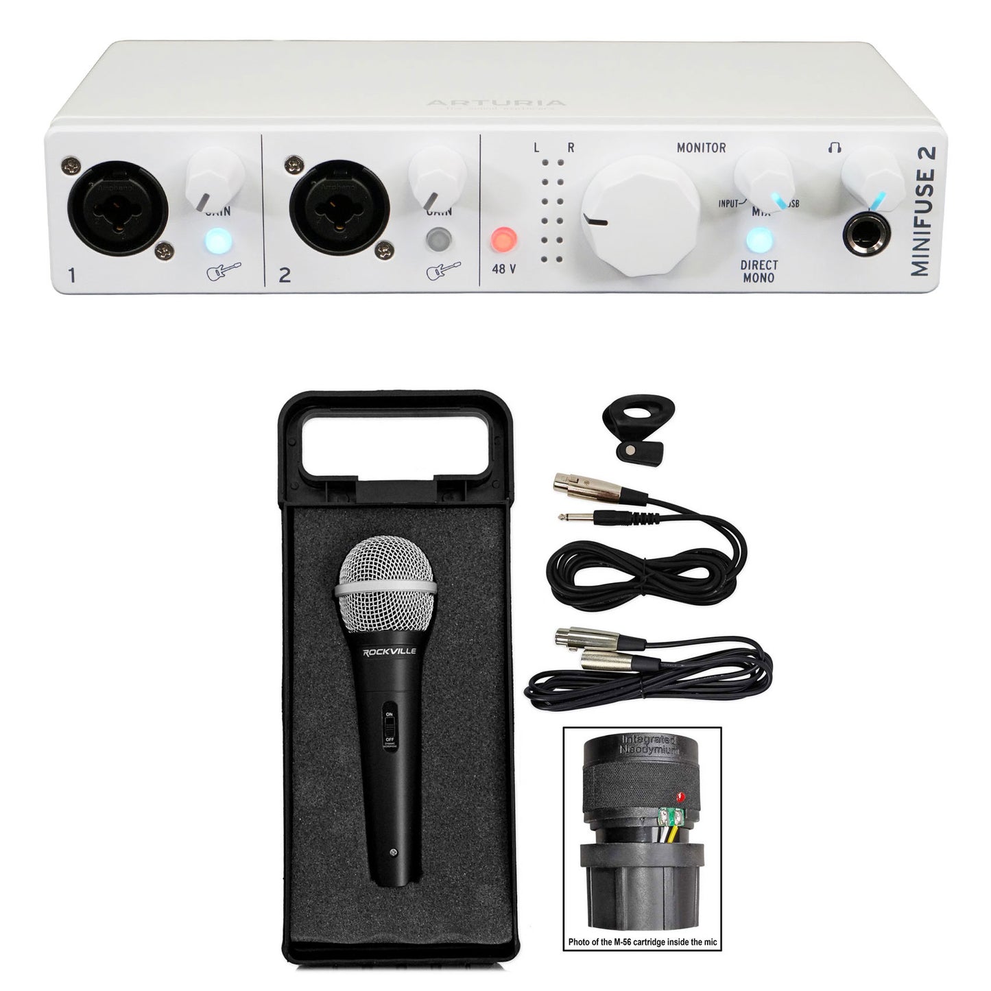 Minifuse 2 White+RMC-XLR
