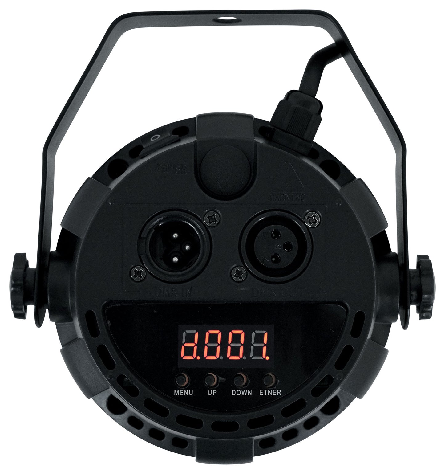 RockPAR TRI Black 6-Pack + DMX Cables Bundle