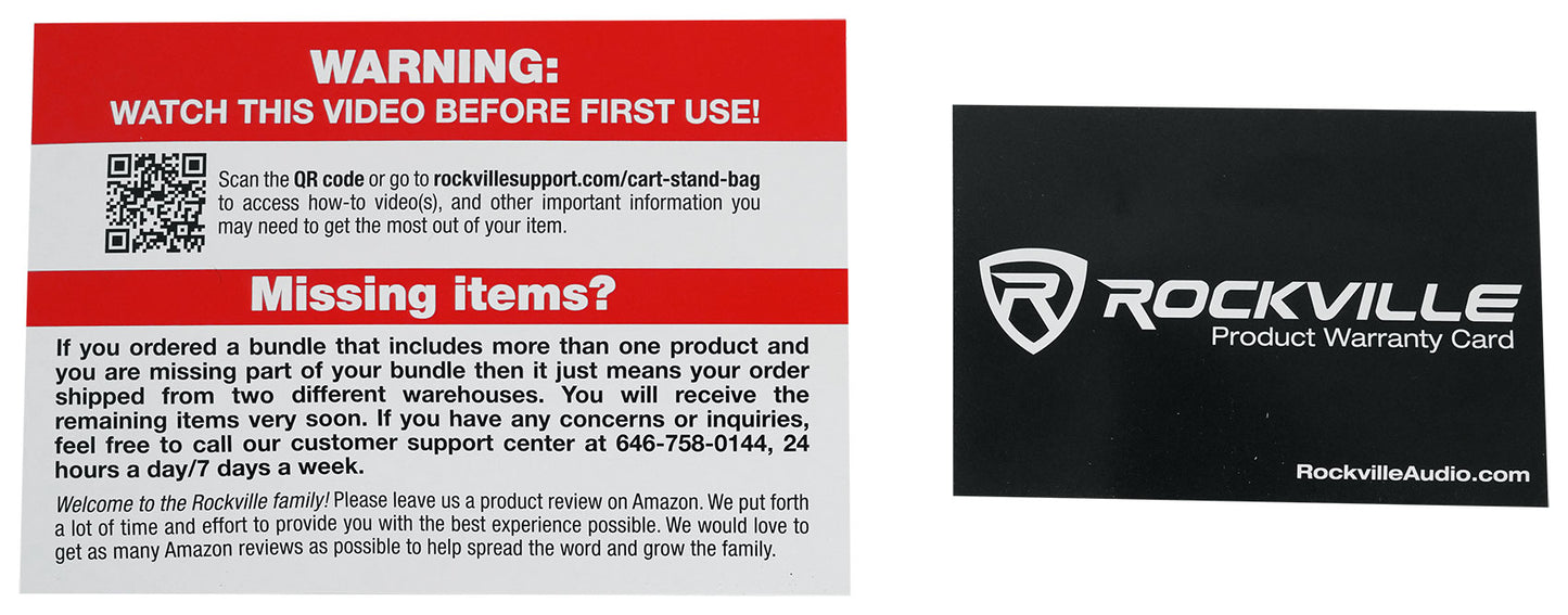 Rock Cart Pro + CART-ACC Bundle