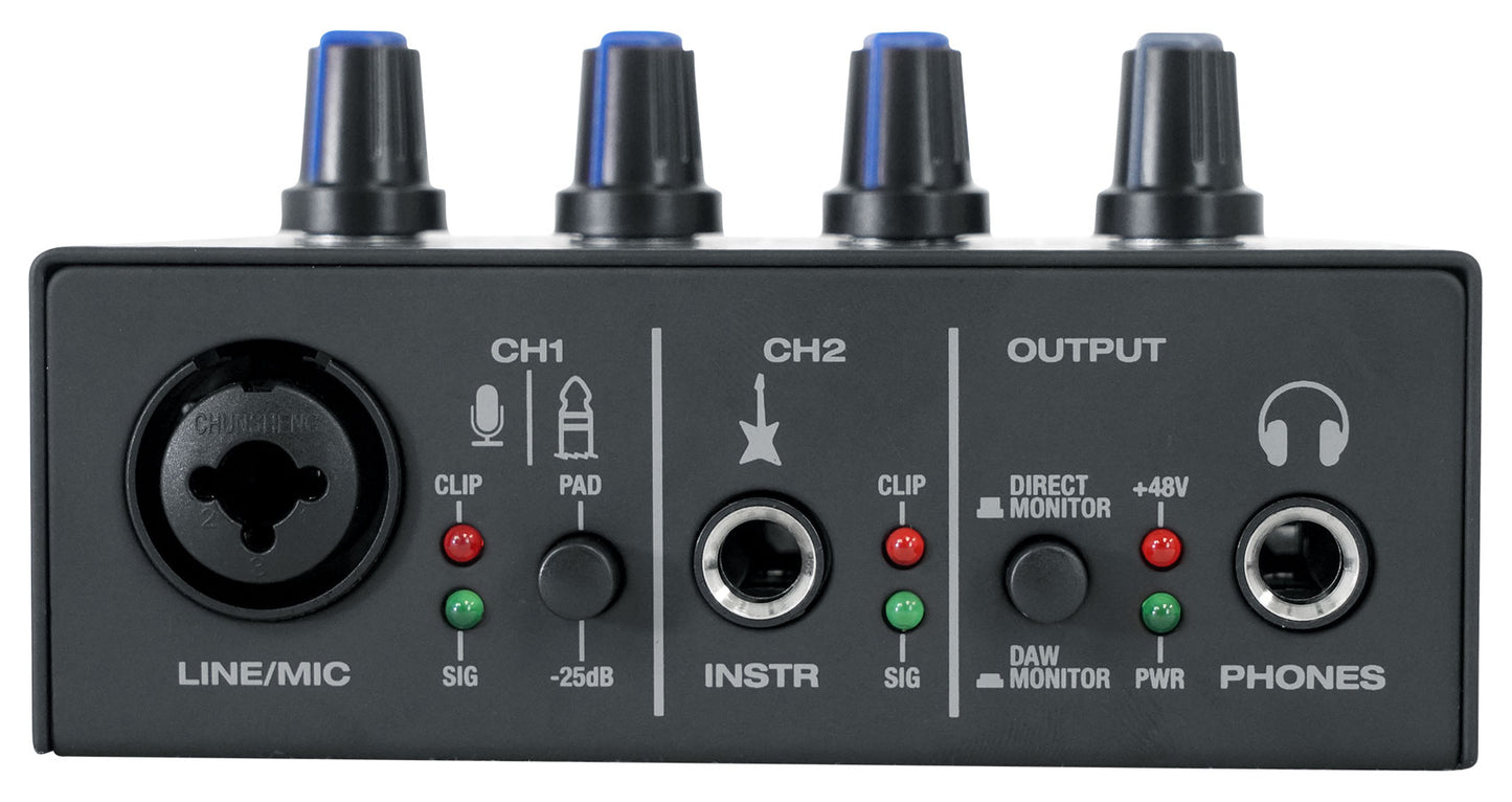 Podcast Studio Bundle + USB Interface 2x2 Bundle