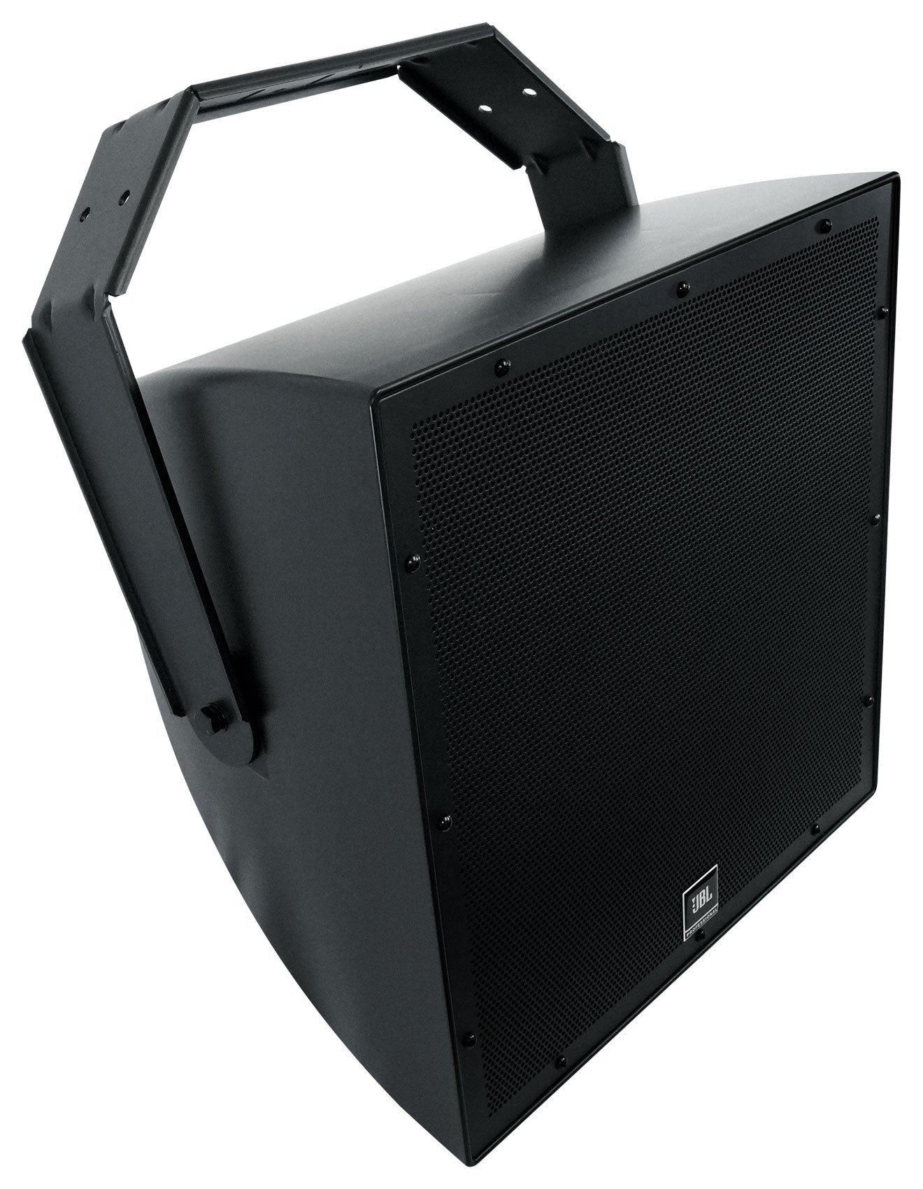 2) JBL AWC159 15" Indoor/Outdoor 70V Black Surface Mount Commercial Speakers+Amp